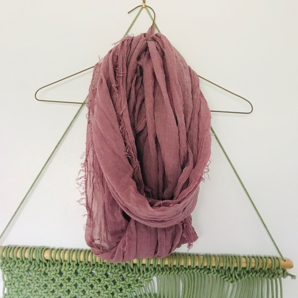 Light Purple Infinity Scarf